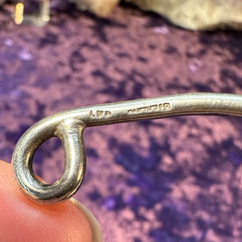 Sterling Silver Modernist Stacking Cuff Bracelet - image 4